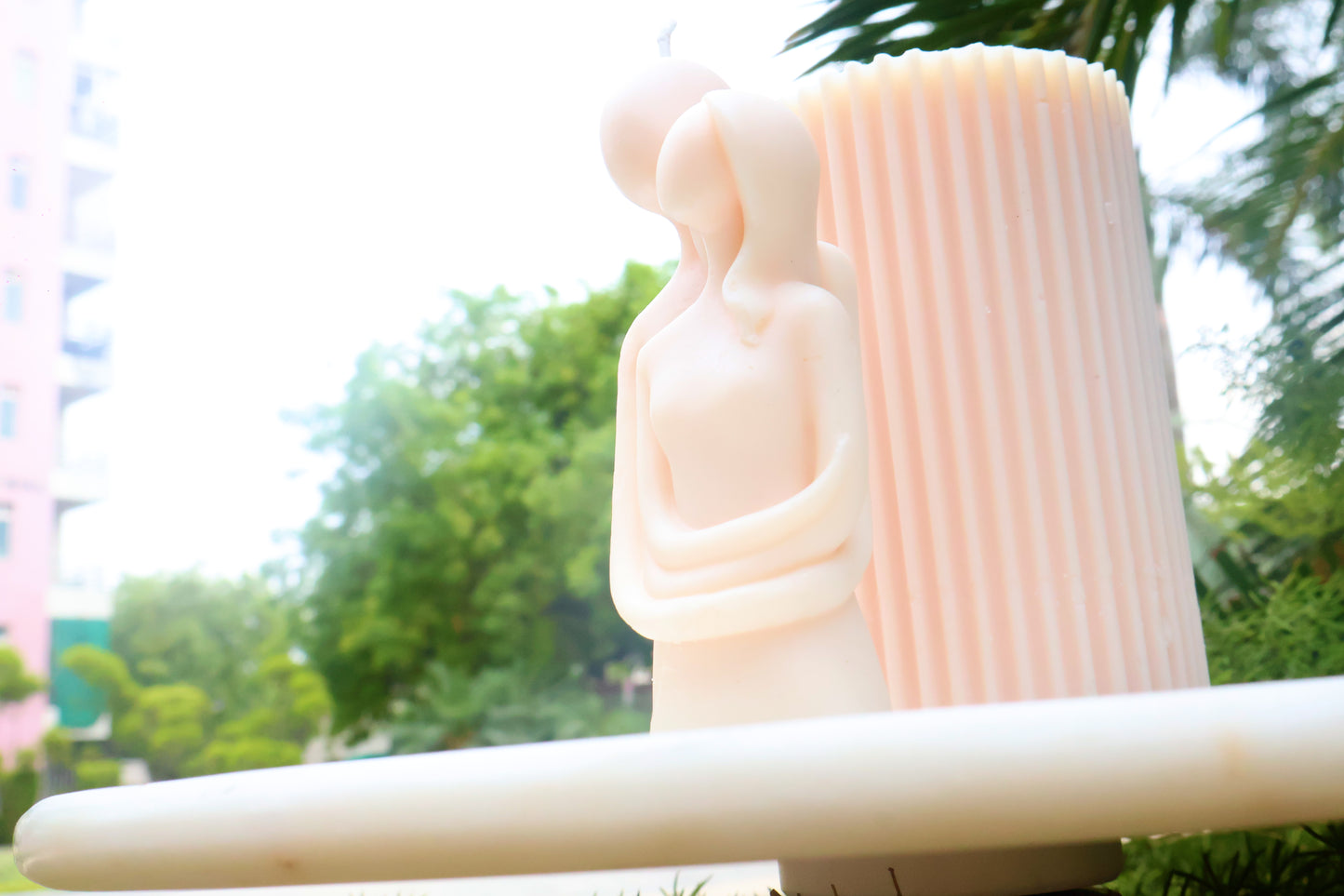 Pillar & Twin - Couple Candle | Gift Combo