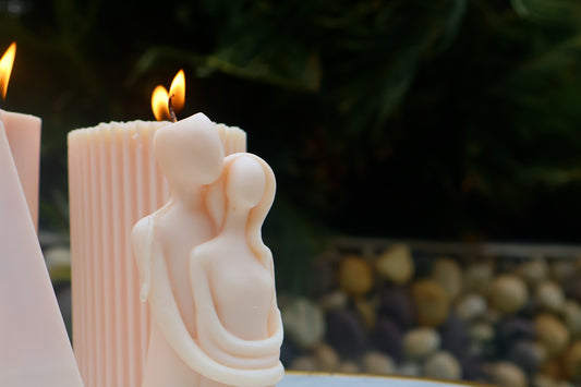 Twin - Couple Candle