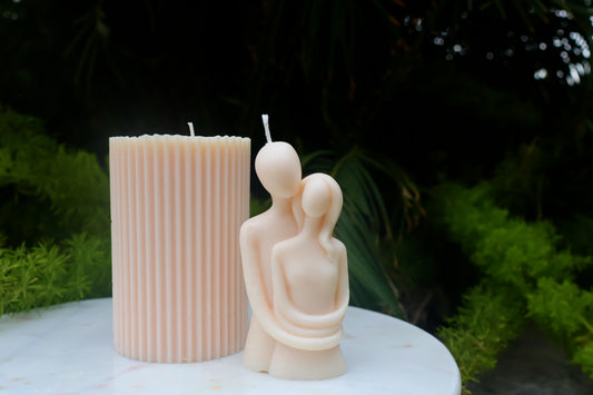 Pillar & Twin - Couple Candle | Gift Combo